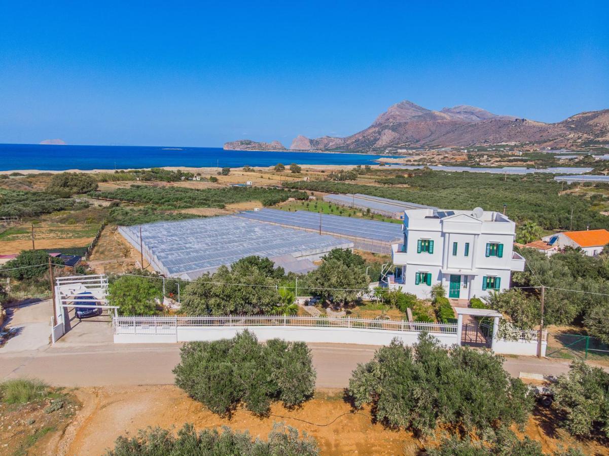 Villa Smaragdi Фаласарна Экстерьер фото